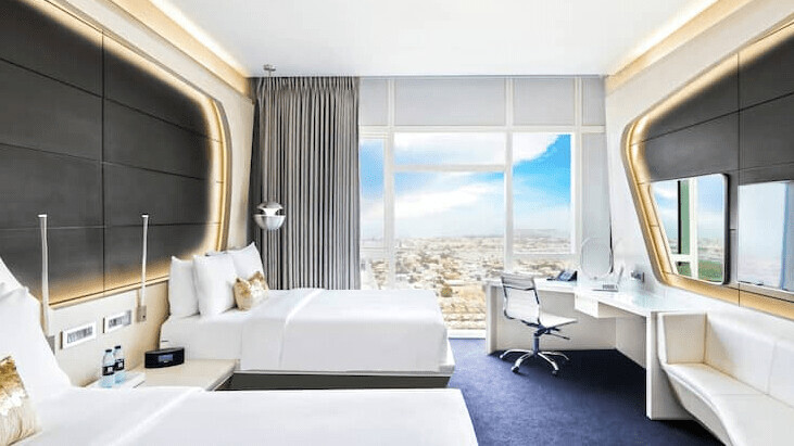 Two Queen Beds Deluxe with Canal View